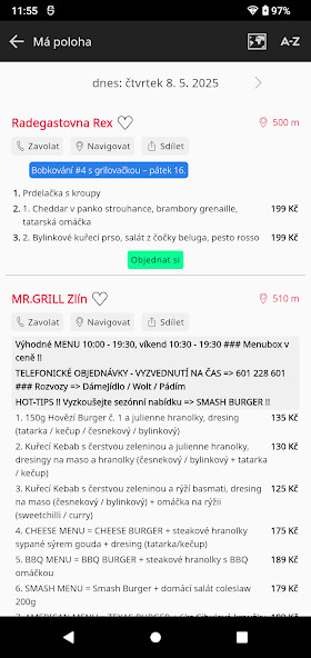 Run android online APK Meníčka – obědová menu from MyAndroid or emulate Meníčka – obědová menu using MyAndroid Run android online APK Meníčka – obědová menu from MyAndroid or emulate Meníčka – obědová menu using MyAndroid