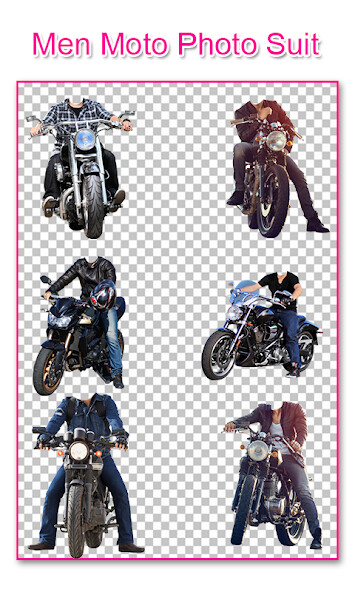 Run android online APK Men Moto Photo Suit from MyAndroid or emulate Men Moto Photo Suit using MyAndroid