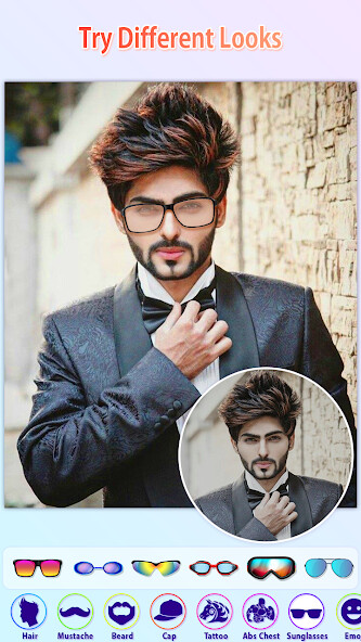 Emulate Android APK Men Photo Editor - HairStyles,Moustache,Sunglasses Emulate Android APK Men Photo Editor - HairStyles,Moustache,Sunglasses