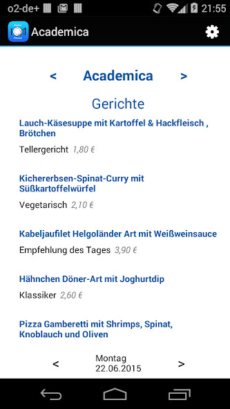 Run android online APK Mensa Aachen from MyAndroid or emulate Mensa Aachen using MyAndroid