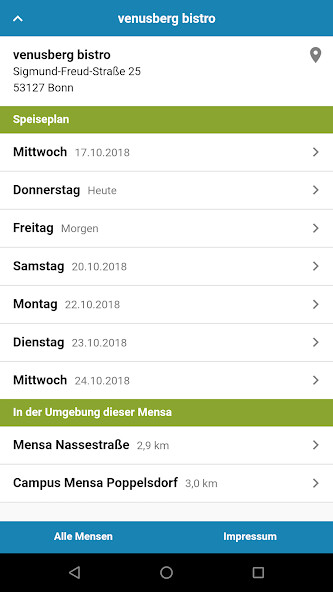 Run android online APK Mensa Bonn from MyAndroid or emulate Mensa Bonn using MyAndroid Run android online APK Mensa Bonn from MyAndroid or emulate Mensa Bonn using MyAndroid