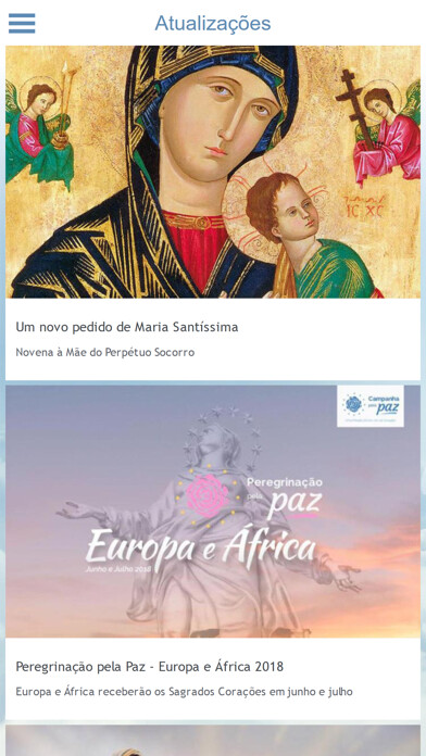 Emulate iPhone app Mensageiros Divinos using MyAndroid Emulate iPhone app Mensageiros Divinos using MyAndroid