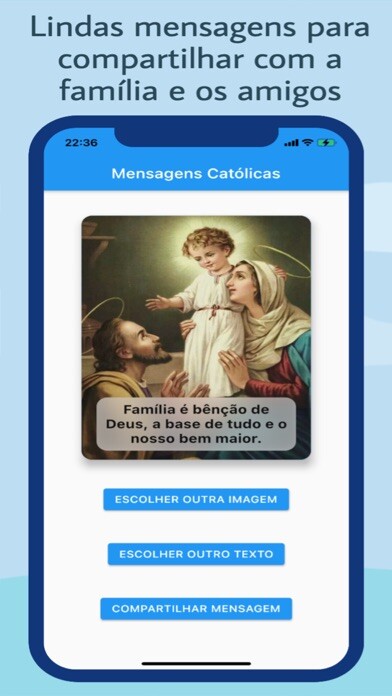 Emulate iPhone app Mensagens Católicas using MyAndroid Emulate iPhone app Mensagens Católicas using MyAndroid