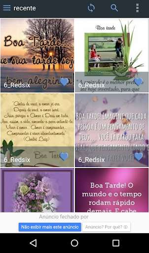 Run android online APK Mensagens de Boa Tarde from MyAndroid or emulate Mensagens de Boa Tarde using MyAndroid