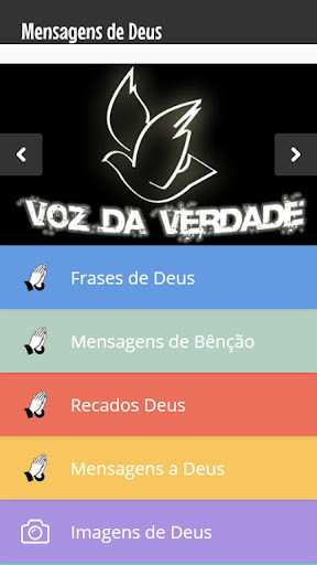 Emulate Android APK Mensagens de Deus