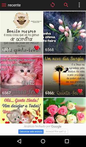 Run android online APK Mensagens De Quinta Feira from MyAndroid or emulate Mensagens De Quinta Feira using MyAndroid