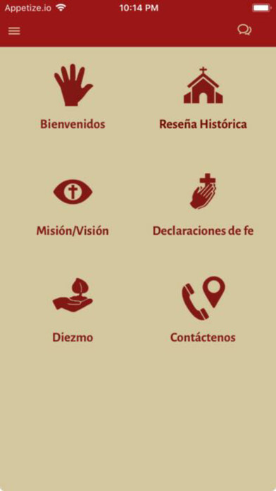 Emulate iPhone app Mensajeros De Dios using MyAndroid Emulate iPhone app Mensajeros De Dios using MyAndroid