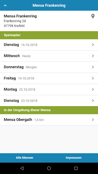 Run android online APK Mensa Krefeld/Mönchengladbach from MyAndroid or emulate Mensa Krefeld/Mönchengladbach using MyAndroid Run android online APK Mensa Krefeld/Mönchengladbach from MyAndroid or emulate Mensa Krefeld/Mönchengladbach using MyAndroid