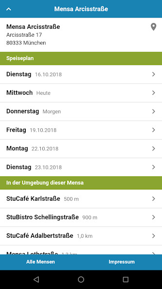 Run android online APK Mensa München from MyAndroid or emulate Mensa München using MyAndroid Run android online APK Mensa München from MyAndroid or emulate Mensa München using MyAndroid