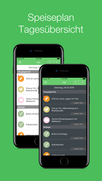 Emulate iPhone app Mensaplan - Oberfranken Bayern using MyAndroid Emulate iPhone app Mensaplan - Oberfranken Bayern using MyAndroid