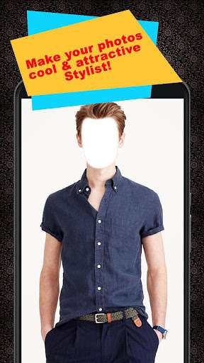 Emulate Android APK Men Short Shirt Photo Suit Emulate Android APK Men Short Shirt Photo Suit