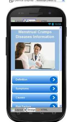 Emulate Android APK Menstrual Cramps Information Emulate Android APK Menstrual Cramps Information