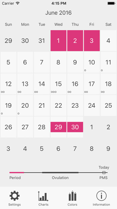 Emulate iPhone app Menstrual Period Tracker Pro using MyAndroid Emulate iPhone app Menstrual Period Tracker Pro using MyAndroid