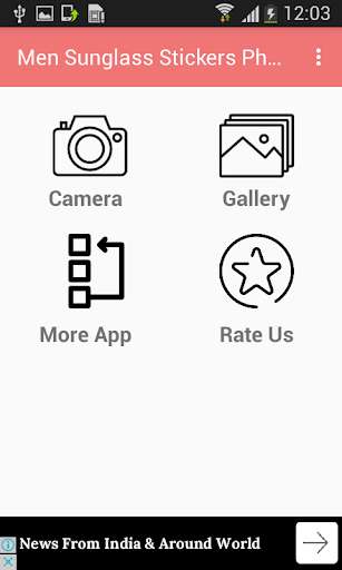 Emulate Android APK Men Sunglass Stickers Photo Editor To Try Out