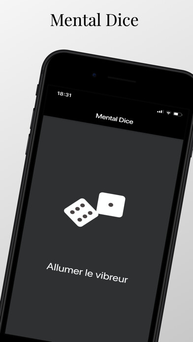 Emulate iPhone app Mental Dice using MyAndroid