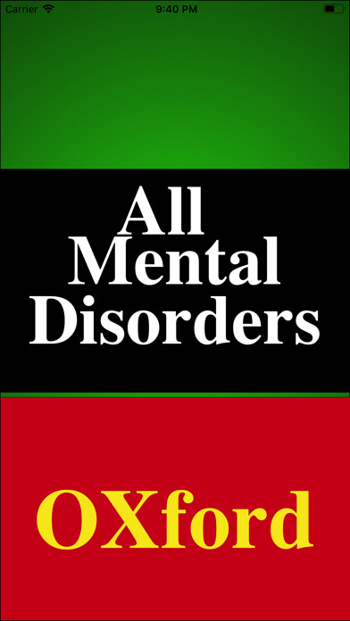 Emulate iPhone app Mental Disorders Premium using MyAndroid