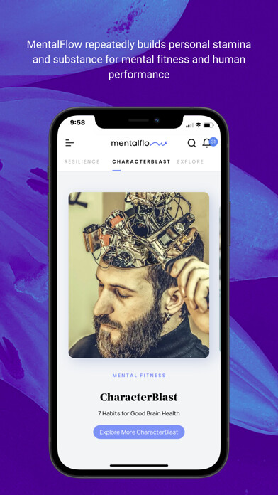 Emulate iPhone app MentalFlow - Your Best Self. using MyAndroid Emulate iPhone app MentalFlow - Your Best Self. using MyAndroid