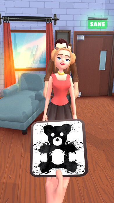Emulate iPhone app Mental Master 3D: Sane or Not using MyAndroid