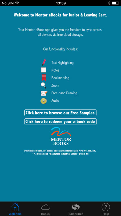 Emulate iPhone app Mentor Books using MyAndroid Emulate iPhone app Mentor Books using MyAndroid
