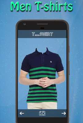 Emulate Android APK Men T-Shirt Photo Suit Montage 2017 Emulate Android APK Men T-Shirt Photo Suit Montage 2017