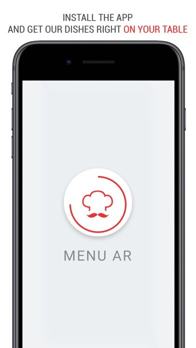 Emulate iPhone app Menu AR Augmented Reality Food using MyAndroid Emulate iPhone app Menu AR Augmented Reality Food using MyAndroid