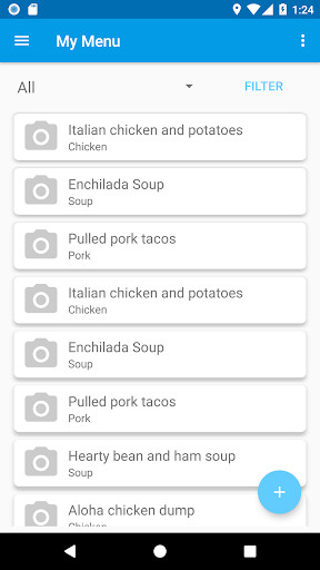 Run android online APK Menu Helper - Automatic Grocery List Generator from MyAndroid or emulate Menu Helper - Automatic Grocery List Generator using MyAndroid