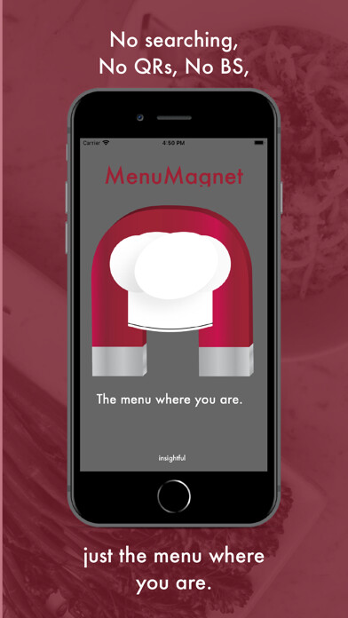 Emulate iPhone app MenuMagnet using MyAndroid Emulate iPhone app MenuMagnet using MyAndroid
