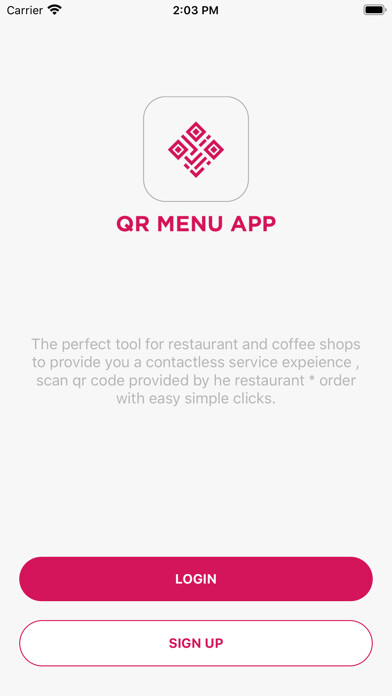 Emulate iPhone app Menu QR code using MyAndroid Emulate iPhone app Menu QR code using MyAndroid