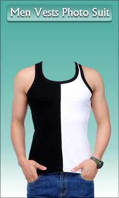 Emulate Android APK Men Vests Photo Suit