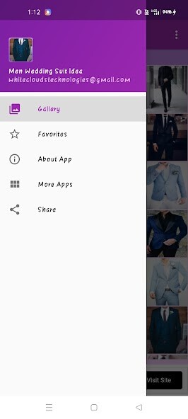 Run android online APK Men Wedding Suit Idea Gallery from MyAndroid or emulate Men Wedding Suit Idea Gallery using MyAndroid