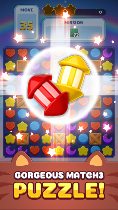 Emulate iPhone app Meow Cat: Match 3 Puzzle using MyAndroid Emulate iPhone app Meow Cat: Match 3 Puzzle using MyAndroid