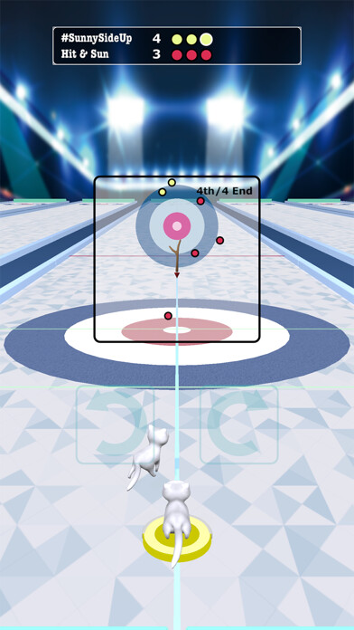 Emulate iPhone app Meow Meow Curling using MyAndroid