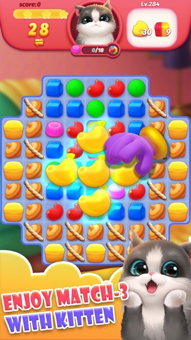 Emulate iPhone app Meow Pop Blast - Match 3 Games using MyAndroid Emulate iPhone app Meow Pop Blast - Match 3 Games using MyAndroid
