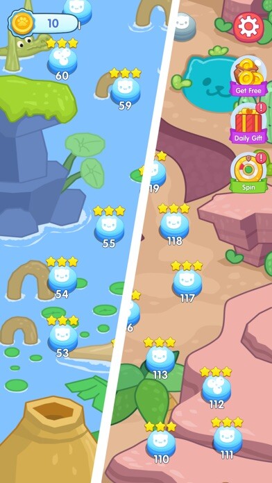 Emulate iPhone app Meow Pop Bubble using MyAndroid Emulate iPhone app Meow Pop Bubble using MyAndroid