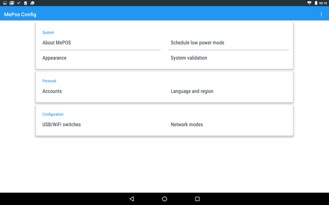 Emulate Android APK MePOS Pro Config Emulate Android APK MePOS Pro Config