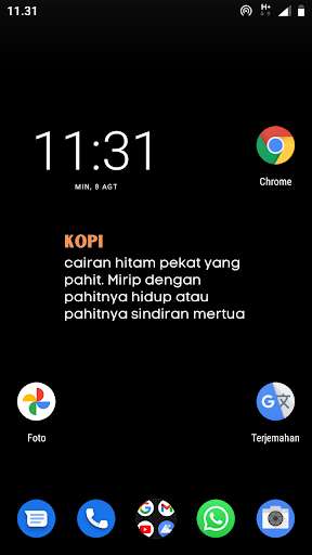 Run android online APK Merah Putih Hitam Wallpaper from MyAndroid or emulate Merah Putih Hitam Wallpaper using MyAndroid