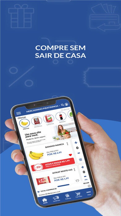 Emulate iPhone app Mercadinho Piratininga using MyAndroid Emulate iPhone app Mercadinho Piratininga using MyAndroid