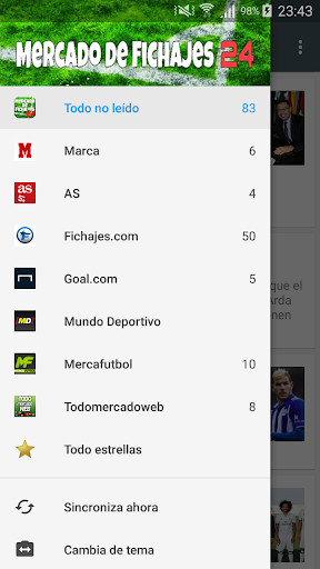 Emulate Android APK Mercado de Fichajes 24 Emulate Android APK Mercado de Fichajes 24