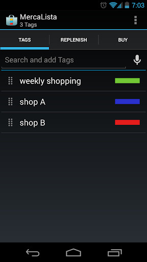 Run android online APK MercaLista from MyAndroid or emulate MercaLista using MyAndroid