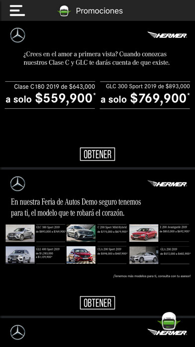 Emulate iPhone app Mercedes-Benz Hermer using MyAndroid