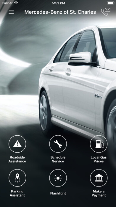 Emulate iPhone app Mercedes-Benz of St. Charles using MyAndroid Emulate iPhone app Mercedes-Benz of St. Charles using MyAndroid