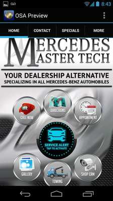 Emulate Android APK Mercedes Master Tech