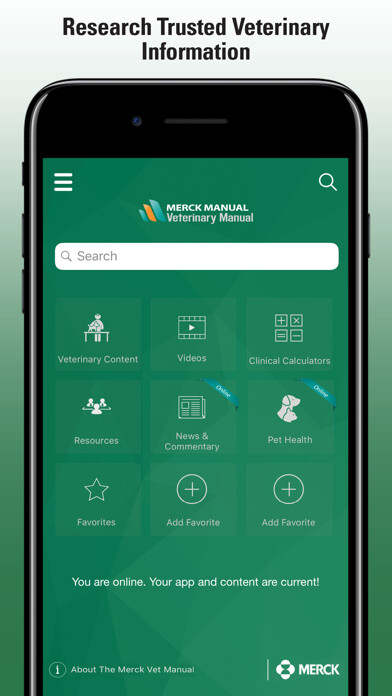 Emulate iPhone app Merck Vet Manual using MyAndroid Emulate iPhone app Merck Vet Manual using MyAndroid