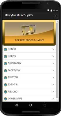 Emulate Android APK MercyMe MusicLyrics Emulate Android APK MercyMe MusicLyrics