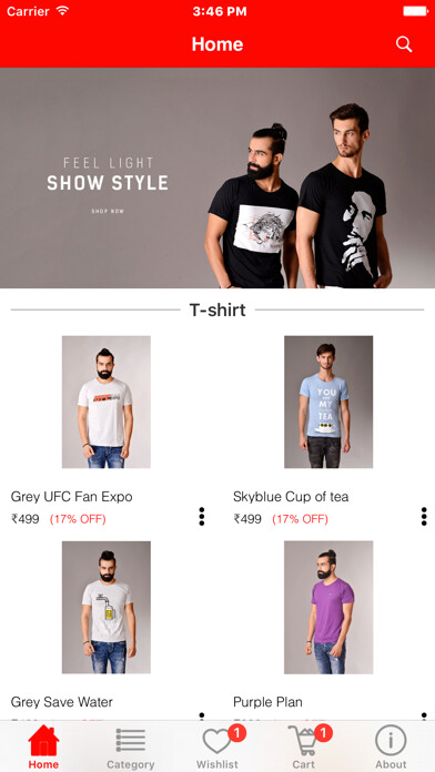 Emulate iPhone app Merecedor - Online Shopping using MyAndroid Emulate iPhone app Merecedor - Online Shopping using MyAndroid