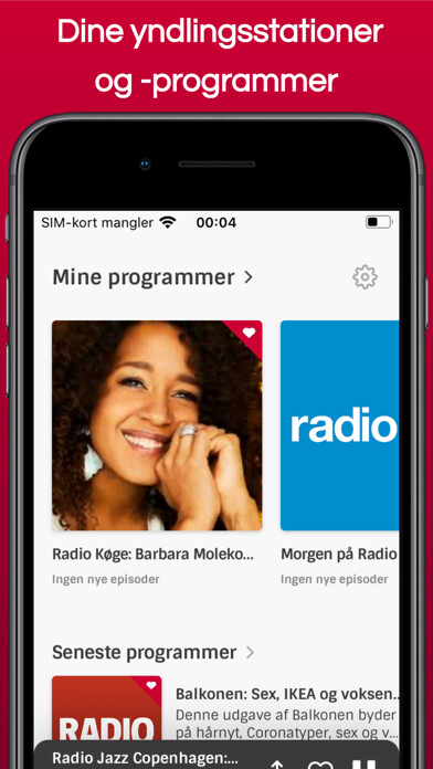 Emulate iPhone app mereRadio using MyAndroid