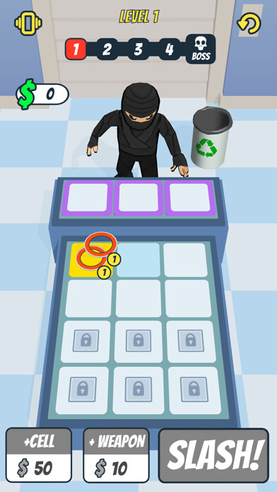 Emulate iPhone app Merge And Slash using MyAndroid Emulate iPhone app Merge And Slash using MyAndroid
