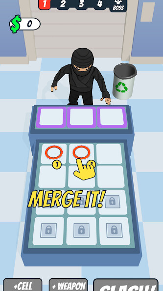 Run android online APK Merge and Throw - Cut them all from MyAndroid or emulate Merge and Throw - Cut them all using MyAndroid