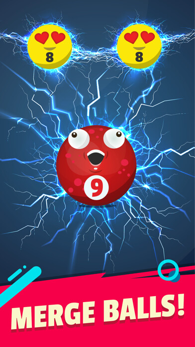 Emulate iPhone app Merge Balls - Idle Game using MyAndroid