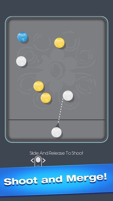 Emulate iPhone app Merge Balls - Pool Puzzle using MyAndroid